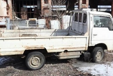 Грузовик, который конфисковали канал МАХ (18+) транспортной полиции Дальнего Востока
