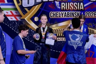 Виктория Малышева - серебряный призёр первенства мира по универсальному бою предоставлено пресс-службой Управления Росгвардии Приморья