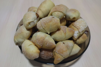 Круассаны больше не покупаю - пеку рогалики из творога: вкуснятина к чаю и на завтрак