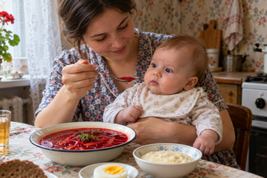 "Дайте младенцу борща и желток!": советские рецепты прикорма, которые сегодня признали преступлением