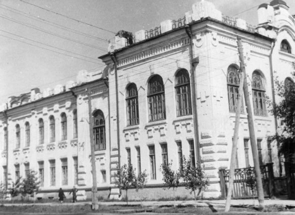 Школа-интернат № 3, в 1957 году.